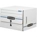 1 PK Bankers Box Side-Tab File Storage Boxes (00061)