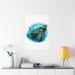 Water Turtle 1 Museum-grade Matte Vertical Posters