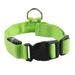 COFEST LED Dog Collar USB Rechargeable-Bright & High Visibility Lighted Glow Collar for Pet Night Walking-Weatherproof In 4 Colors Green