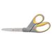 1 PK AbilityOne 5110016296579 SKILCRAFT Westcott Titanium Bonded Scissors 8 Long 3.2 Cut Length Gray/Yellow Offset Handle