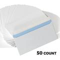 Bexikou 241*105mm Invitation Envelopes No Window Security White Mailing Envelopes Greeting Card Invitation Envelopes for School Home Office Ecommerce