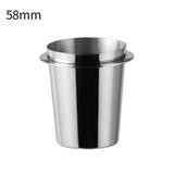 Yuri 51 53 58mm Stainless Steel Coffee Dosing Cup Sniffing Mug for Espresso Machine