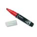 1 PK AbilityOne 7520015105661 SKILCRAFT Dry Erase Marker Broad Chisel Tip Red Dozen