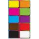 HYYYYH ASH78003 Colors Design Mini Whiteboard Eraser 10 / Pack Multicolor