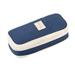 LSLJS Office Supplies Desk Organization Large-capacity Pencil Case Macaron Color Matching Can Be Transformed Into An Upgraded Pencil Case Stationery Box Office Decor