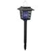New & Improved Solar Powered Zapper- Enhanced Outdoor Flying Insect Killer- Hang or Stake in The Ground- Cordless Garden Lamp- Portable LED Machine- Best Stinger for Mosquitoes/Moths/Flies