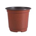 Plastic flowerpot 30pcs Plastic Flowerpot Succulents Flower Pot Basin Pot Creative Breathable Flower Pot(10cm In Diameter)
