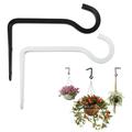 2Pcs Hanging Plant Bracket Metal Wall Plant Hook Decorative Plant Hanger for Bird Feeders Planters Lanterns Wind Chimes Home Decor Indoor Outdoor