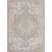 Unique Loom Jill Zarin Outdoor Dubai Area Rug 1 4 x 1 4 Square Gray