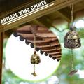 Wind Chime Retro Home Garden Pendant Hanging Good Luck Wind chimes for outside memorial outdoor clearance angel decoration