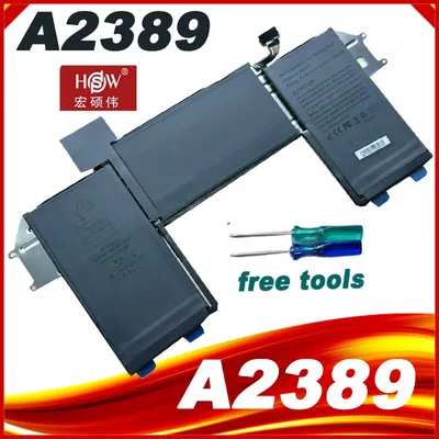 A2389 Batterie A2337 Pour MacBook Air M1 13 pouces 2020 Année EMC3302 A2337 EMC3598 MGN63LL MGN73LL