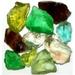 American Specialty Glass LJEWELMM-25 Recycled Chunky Glass Jewel Mix - Medium - 0.5-1 in. - 25 lbs