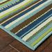 Style Haven Catalina Vertical Multi-Stripe Indoor/Outdoor Rug-- 2 3 x 7 6 Runner 8 Runner Runner Outdoor Indoor Entryway Living Room Patio