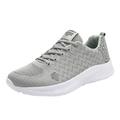 dmqupv Slip On Shoes for Men Sneakers Wide MenÃ¢Â€Â™s Sneakers - Tennis Cross Training Court Shoes for Men Grey 42