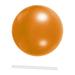 Small Pilates Ball Exercise Ball Heavy Duty 9 inch Slip Resistant Workout Ball Yoga Ball for Stability Fitness Home Gym Working Out Orange
