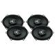 Power Acoustik EF-573 500W 5 x 7 3-Way Coaxial Car Audio Speakers