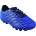 Vizari Unisex-Kid s Youth and Junior Boca Firm Ground (FG) Soccer Shoe | Color - Blue / Black | Size - 10.5