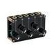 4-in-1-out Passive Mixer Module Stereo 4-Channel Passive Mixer Audio Mixer 4 Audio Input to 1 Output Ultra Compact Low Noise for Recording Studio Console Stage Small or Bar