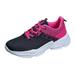 nsendm Womens Ladies Walking Running Shoes Slip On Lightweight Casual Tennis Sneakers Clothes Work Shoes Women s Fashion Sneakers Slip On Hot Pink 40