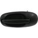 Exterior Door Handle Compatible with 1996-2000 Dodge Grand Caravan Rear Driver Side Mini Passenger Van Textured Black