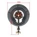 Gas Boiling Ring Cast Iron Burner Large LPG Stove Outdoor Cooker Iron Frame Portable Fire Control Stove