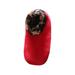 Penkiiy Floor Socks for Child Child Winter Warm Thicke Home Bed Sock Non Slip Elastic Floor Socks Slipper Red Socks