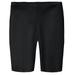 Girls Soft Cotton Long Bike Shorts | Black