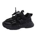 dmqupv Girls Sneakers Size 10 Light Up Girls Sneakers Toddler Little Kids Tennis School Walking Shoes Black 37