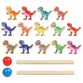 1 Set Dinosaurs Stacking Toy Kids Building Blocks Toy Children Early Educational Toy