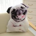 3D Dog Pillow Plush Toy Creative 3D Simulation Dog Baby Stuffed Toy Soft Plush Toy Simulation Fish Plush Toy/Toy Pillow/Stuffed Animal Toy Used for Home Decoration Gifts Toy Pillow