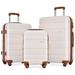 3pcs Hardshell Luggage Sets Lightweight Expandable Suitcase