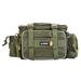 LEO FISHING Multifunctional Fishing Tackle Bag Sports Single Shoulder Bag Crossbody Bag Waist Pack Fishing Lures Tackle Gear Utility Storage Bag