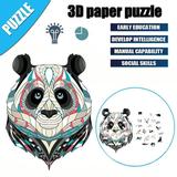 Paper puzzle board game game puzzle game for children and adults