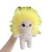 Eastshop 20CM Naked Cotton Doll Toy - Colorful Fluffy Hair - Cute Deciduous Teeth Doll - Plushies - Pretend Toy - Unfinished Cotton Stuffed Baby Doll Toy - Kids Girls Gift