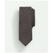 Brooks Brothers Men's Wool Silk Mini Framed Striped Tie | Olive | Size Regular