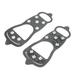 1 Pair 8-Stud Shoes Cover Non-Slip Snow Ice Climbing Spikes Grips Crampon Cleats Stretchy Shoes Accessories (Size M)