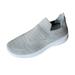 nsendm Womens Running Shoes Tennis Sneakers Sports Walking Shoes Slip On Sneakers Women Wide Width Backless Grey 41