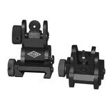 Yankee Hill Machine Co YHM-8027 Blk 1/2 MOA Front Flip Tactical Rifle Sight Set