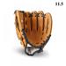 Baseball Gloves Kids Teens Youth Adult Durable PU Leather Softball Baseball Pitcher Mitt for Boys Girls Left Hand Infielder Baseball Fielding Glove Series Outdoor Sports Training Practice Equipment