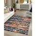 Unique Loom Roya Tagine Rug Rectangle 9 10 x 13 1 Multi Contemporary Abstract Living Room Bed Room Dining Room