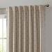 Moroccan 100% Complete Blackout Thermal Insulated Energy Savings Heat/Cold Blocking Back Tab Rod Pocket Curtain Drapery Panels For Bedroom & Living Room 2 Panels (52 W X 96 L Taupe)