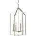 Progress Lighting - Vertex - 4 Light Foyer In Contemporary Style-28 Inches Tall