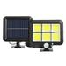 Solar Lamp High Brightness Waterproof Automatic Charging Wide Sensing Angle Outdoor Solar Wall Light Motion Sensor Lamp Garden Supplies