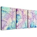 Abstract Canvas Wall Art For Living Room Wall Decor For Bedroom Modern Office Wall Decorations Ink Abstract Wall Paintings Boho Pictures Artwork Room Canvas Prints Bathroom Home Decor 12x16in 3 Piece