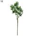 1 pc Artificial Eucalyptus Stems Faux Eucalyptus Leaves Stems Fake Eucalyptus Branches for Wedding Bouquet Home Decor