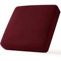 CHUN YI Spandex Stretch Couch Cushion Covers Sofa Seat Slipcovers (Chair Wine)