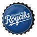 Kansas City Royals 19'' x Bottle Cap Wall Sign