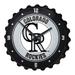 Colorado Rockies 18.5" Bottle Cap Wall Clock