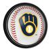 Milwaukee Brewers 18" Round LED Lit Wall Sign