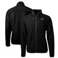 Men's Cutter & Buck Black ACC Gear Cascade Eco Sherpa Fleece Full-Zip Jacket